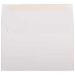 JAM Paper A9 Strathmore Invitation Envelopes, 5.75 x 8.75, Bright White Wove, 25/Pack (31911140)* Business