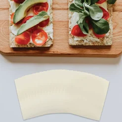 Napkins<JAM Paper Beverage Napkin, 2-ply, Ivory, 50 Napkins/Pack (5255620721)