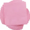 Napkins<JAM Paper Beverage Napkin, 2-ply, Baby Pink, 50 Napkins/Pack (5255620713)