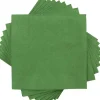 Napkins<JAM Paper Beverage Napkin, 2-ply, Green, 50 Napkins/Pack (255628199)