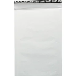JAM Paper Bubble Lite Padded Mailers, Size 3, 8 1/2" x 13", White Kraft, 25/Pack (MOOP517I)* Bubble Mailers