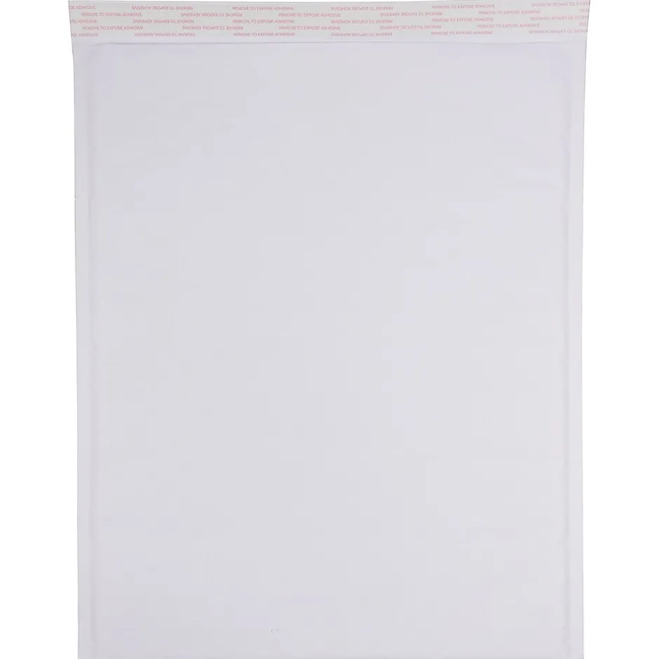 JAM Paper Bubble Lite Padded Mailers, Size 7, 14 1/4 x 18 1/2, White Kraft, 25/Pack (94606H)* Bubble Mailers