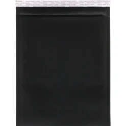 JAM Paper ® Bubble Lite Padded Mailers, 9 x 12, Black Kraft, 100/Pack (kp9x12bld)* Padded Mailers