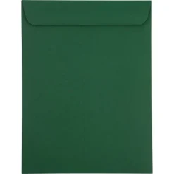 JAM Paper Catalog Envelope 9" x 12", Dark Green, 50/Pack (31287529i)* Catalog