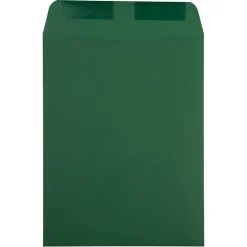 JAM Paper Catalog Envelope 9" x 12", Dark Green, 50/Pack (31287529i)* Catalog