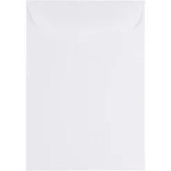 JAM Paper Catalog Envelope 7" x 10" ,White, 100/Pack (1623194d)* Catalog
