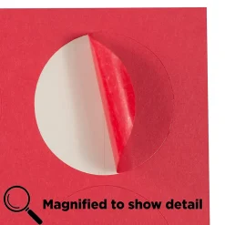 JAM Paper Circle Round Label Sticker Seals, 1