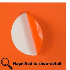 JAM Paper Circle Round Label Sticker Seals, 1 2/3