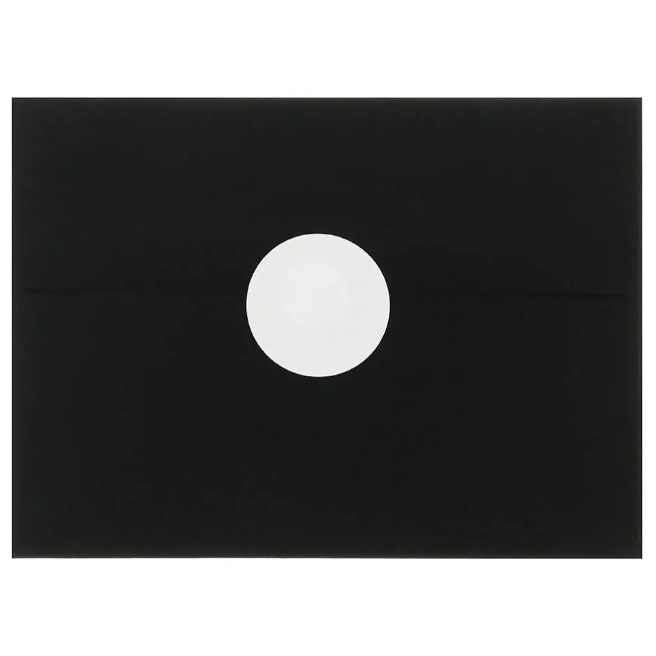 JAM Paper Circle Round Label Sticker Seals, 1.66" Dia., White, 120/Pack (3147612193)