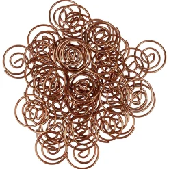 JAM Paper Circular Small Paper Clips, , 2 Packs of 50 (21832061B) Rose Gold Online