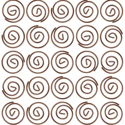 JAM Paper Circular Small Paper Clips, , 2 Packs of 50 (21832061B) Rose Gold Online