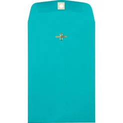 JAM Paper Clasp Catalog Envelope 6" x 9", Blue, 10/Pack (900807461B)* Catalog