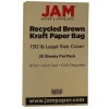 Online Extra Heavyweight Cardstock Paper, 130 lbs., 8.5" x 14", Brown Kraft, 25 Sheets/Pack (78832697) Card Stock