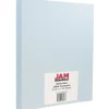 Clearance Extra Heavyweight 130 lb. Cardstock Paper, 8.5" x 11", Baby Blue, 25 Sheets/Pack (296131623) Card Stock
