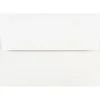 JAM Paper Gummed A7 Invitation Envelopes, 5 1/4" x 7 1/4", White, 50/Pack (73767I)* Business