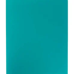 JAM Paper Heavy Duty 2-Pocket Folder, Teal Blue, 6/Pack (383hted) Best
