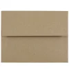 JAM Paper Kraft A2 Invitation Envelopes, 4.375 x 5.75, Brown Kraft Paper Bag, 25/Pack (LEKR600)* Business