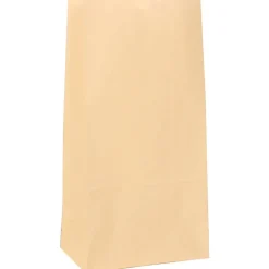 JAM Paper Kraft Lunch Bags, Small, 4.25" x 8" x 2.25", Ivory Kraft, Bulk 500 Bags/Box (690KRIVB) Outlet
