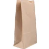 JAM Paper Kraft Lunch Bags, Medium, 9.75" x 5" x 3", Brown Kraft Recycled, 25/Pack (691KRBR) Outlet