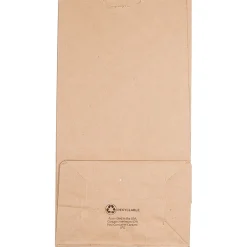 JAM Paper Kraft Lunch Bag, Large, 6