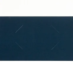 JAM Paper Laminated Two Glossy 2 Pocket Cardstock Presentation Folder, Navy Blue, 50/Box (5042523C) New