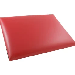 JAM Paper Leather Portfolio Case with Snap Closure, Red, 12/Carton (2233317453B)