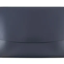 JAM Paper Leather Portfolio Case with Snap Closure, Blue, 12/Carton (2233320840B)