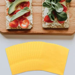 Napkins<JAM Paper Lunch Napkin, 2-ply, Yellow, 50 Napkins/Pack (255621945)