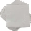 Napkins<JAM Paper Lunch Napkin, 2-ply, Silver, 600 Napkins/Pack (255628827B)