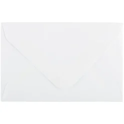 JAM Paper Mini Commercial Envelopes, 2.75 x 3.75, White, 50/Pack (201246i)* Business
