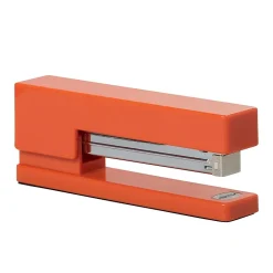JAM Paper Modern Desktop Stapler, 10 Sheet Capacity, Orange (337ORZ) Purple Clearance