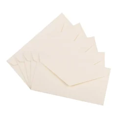 JAM Paper Monarch Strathmore Invitation Envelopes, 3.875 x 7.5, Natural White Wove, 25/Pack (3197090)* Business