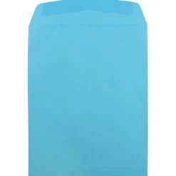 JAM Paper Open End Catalog Envelope, 9" x 12", Blue, 50/Pack (80386I)* Catalog
