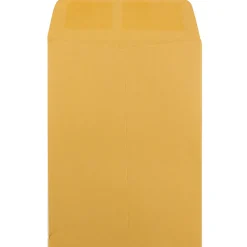 JAM Paper Open End Kraft Catalog Envelope, 5 1/2" x 7 1/2", Brown, 1000/Carton (4101B)* Catalog
