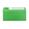 JAM Paper Peel & Seal #10 Business Envelope, 4 1/8" x 9 1/2", Christmas Green, 25/Pack (86555)* Business