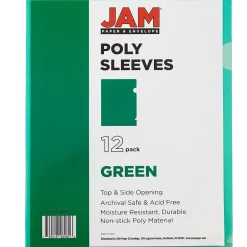 JAM Paper ® Plastic Sleeves, 9