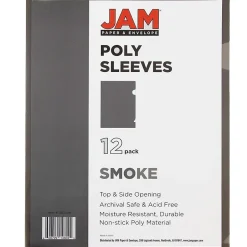 JAM Paper ® Plastic Sleeves, 9
