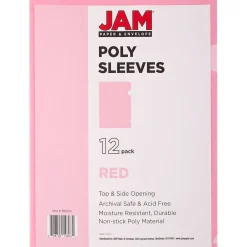 JAM Paper Plastic Sleeves, 9
