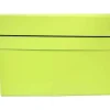 JAM Paper Portfolio Case with Elastic Closure, Lime Green (154528543)
