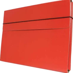 JAM Paper Portfolio Case with Elastic Closure, Red (154528542)