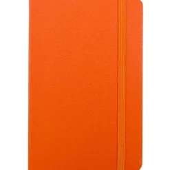 JAM Paper Professional Notebooks, 4" x 6", Wide Ruled, 70 Sheets, Orange (340528848)