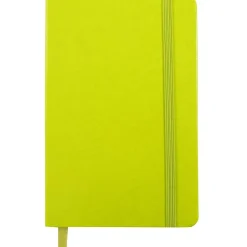 JAM Paper Professional Notebooks, 4" x 6", Wide Ruled, 70 Sheets, Green (340528852)