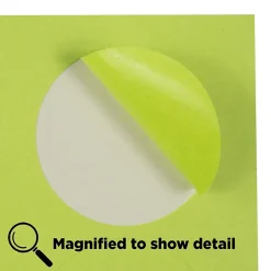 JAM Paper Round Label Seals, 1 2/3