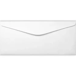 JAM Paper Security Tinted #9 Booklet Envelopes, 3 7/8" x 8 7/8", White, 50/Pack (61549-50)* Security Tinted