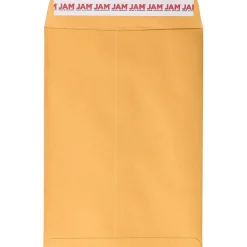 JAM Paper Self Seal Catalog Envelope, 10 1/2" x 7 1/2", Brown Kraft Manila, 50/Pack (13034230I)* Catalog