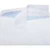 JAM Paper Self Seal Security Tinted #6 3/4 Business Envelopes, 3 5/8" x 6 1/2", White, 500/Pack (72634-500)* Security Tinted
