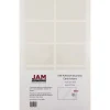 JAM Paper ® Self-Adhesive Business Card Holders, 2 x 3 1/2, Clear, 50 Label Pockets/Pack (6187815065C) Discount
