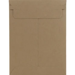 JAM Paper ® Stay-Flat Photo Mailer Stiff Envelopes with Self-Adhesive Closure, 6 x 8, Brown Kraft, Sold Individually (8866640)* Padded Mailers