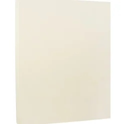 New Strathmore 80 lb. Cardstock Paper, 8.5" x 11", Ivory Wove, 250 Sheets/Ream (301125B) Card Stock