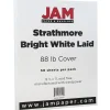Discount Strathmore 80 lb. Cardstock Paper, 8.5" x 11", Bright White, 50 Sheets/Pack (301005) Card Stock